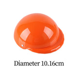 Maxbell Pet Helmet Head Protection Bike Hat Hard Hat for Puppy Hiking Outdoor Riding Orange