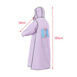 Maxbell Adult Raincoat Long Waterproof Rain Cape for Camping Hiking Electric Bike
