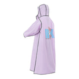 Maxbell Adult Raincoat Long Waterproof Rain Cape for Camping Hiking Electric Bike