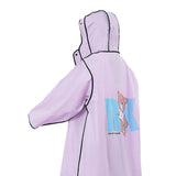 Maxbell Adult Raincoat Long Waterproof Rain Cape for Camping Hiking Electric Bike