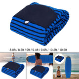 Maxbell Surfboard Sock Cover Soft Surfboard Bag for Paddleboard Longboard Shortboard 8.0ft