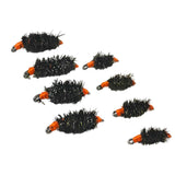 Maxbell 8x Fly Fishing Lures Professional Realistic with Carry Case River with Hooks