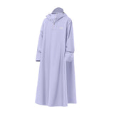 Maxbell Rain Poncho with Hood and Drawstring Raincoat for Backpacking Camping Travel