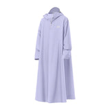 Maxbell Rain Poncho with Hood and Drawstring Raincoat for Backpacking Camping Travel