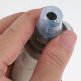 Maxbell 2x Soft Folding Water Bottle Portable Drink Bottle for Running Hiking Sports Clear White