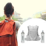 Maxbell Maxbell Hydration Pack with 450ml Water Bladder Hydration Backpack for Hiking Biking Gray
