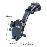 Maxbell Suction Car Phone Holder Sturdy Stable Smartphone Holder for Automobile Truck B