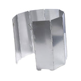 Maxbell Camping Stove Windscreen Folding Wind Screen for Camp Furnace Cooking Cooker
