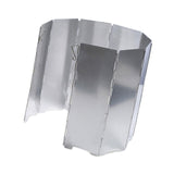 Maxbell Camping Stove Windscreen Folding Wind Screen for Camp Furnace Cooking Cooker