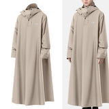 Maxbell Rain Poncho Long Sleeve Rain Cape Rainwear for Riding Sporting Event Outdoor XL
