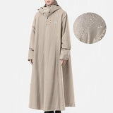 Maxbell 2xRain Poncho Long Sleeve Rain Cape Rainwear for Riding Sporting Event Outdoor XL