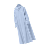 Maxbell Rain Poncho Reusable Long Raincoat for Travel Backpacking Outdoor Activities 142cm