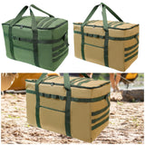 Maxbell Grill Carrying Bag Multipurpose Griddle Carry Bag for Hiking BBQ Backpacking 53L Green