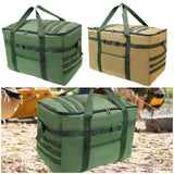 Maxbell Grill Carrying Bag Multipurpose Griddle Carry Bag for Hiking BBQ Backpacking 53L Green
