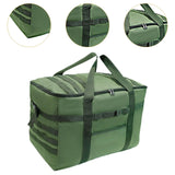 Maxbell Grill Carrying Bag Multipurpose Griddle Carry Bag for Hiking BBQ Backpacking 53L Green