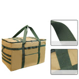 Maxbell Grill Carrying Bag Multipurpose Griddle Carry Bag for Hiking BBQ Backpacking 81L Khaki