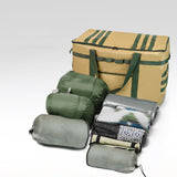 Maxbell Grill Carrying Bag Multipurpose Griddle Carry Bag for Hiking BBQ Backpacking 81L Khaki
