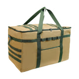Maxbell Grill Carrying Bag Multipurpose Griddle Carry Bag for Hiking BBQ Backpacking 81L Khaki