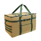 Maxbell Grill Carrying Bag Multipurpose Griddle Carry Bag for Hiking BBQ Backpacking 81L Khaki