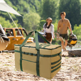 Maxbell Grill Carrying Bag Multipurpose Griddle Carry Bag for Hiking BBQ Backpacking 81L Khaki