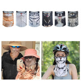 Maxbell Neck Gaiter Sun Protection Face Cover Lightweight Bandana Face Mask Covering Style A