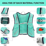 Maxbell Hydration Backpack Pack Outdoor Running Vest Running Hydration Vest Backpack Green