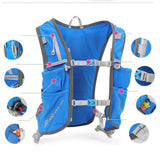 Maxbell Hydration Backpack Pack Outdoor Running Vest Running Hydration Vest Backpack Blue