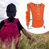 Maxbell Hydration Backpack Pack Outdoor Running Vest Running Hydration Vest Backpack Orange