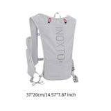 Maxbell Hydration Backpack Pack Outdoor Running Vest Running Hydration Vest Backpack Light Grey