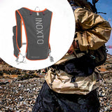 Maxbell Hydration Backpack Pack Outdoor Running Vest Running Hydration Vest Backpack Dark Grey