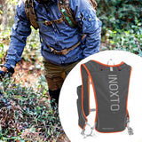 Maxbell Hydration Backpack Pack Outdoor Running Vest Running Hydration Vest Backpack Dark Grey