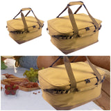 Maxbell Camping Storage Bag Carrier Tote Folding Tool Bag for Beach Barbecue Camping 40cmx30cmx30cm