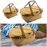 Maxbell Camping Storage Bag Carrier Tote Folding Tool Bag for Beach Barbecue Camping 40cmx30cmx30cm