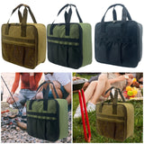 Maxbell Gas Tank Storage Bag Anti Collision Protective Bag for Picnic Travel Outdoor Khaki