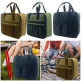 Maxbell Gas Tank Storage Bag Anti Collision Protective Bag for Picnic Travel Outdoor Khaki