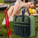 Maxbell Gas Tank Storage Bag Anti Collision Protective Bag for Picnic Travel Outdoor Green