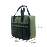 Maxbell Gas Tank Storage Bag Anti Collision Protective Bag for Picnic Travel Outdoor Green