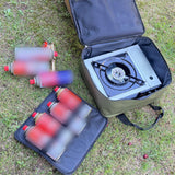 Maxbell Gas Tank Storage Bag Anti Collision Protective Bag for Picnic Travel Outdoor Green