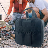 Maxbell Gas Tank Storage Bag Anti Collision Protective Bag for Picnic Travel Outdoor Black