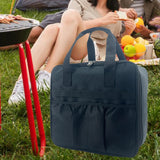 Maxbell Gas Tank Storage Bag Anti Collision Protective Bag for Picnic Travel Outdoor Black