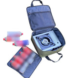 Maxbell Gas Tank Storage Bag Anti Collision Protective Bag for Picnic Travel Outdoor Black