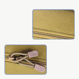 Maxbell Outdoor Camping Tissue Box Wipe Toilet Paper Tissue Bag for Home Car Travel Brown