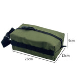 Maxbell Outdoor Camping Tissue Box Wipe Toilet Paper Tissue Bag for Home Car Travel Dark Green