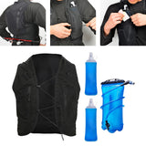 Maxbell Hydration Vest with Multiple Pockets Running Vest for Cycling Camping Hiking XL