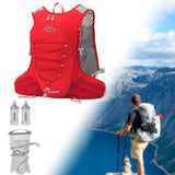 Maxbell Hydration Backpack Adjustable Hydration Pack for Outings Outdoor Backpacking Red