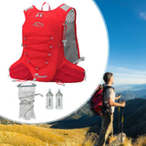 Maxbell Hydration Backpack Adjustable Hydration Pack for Outings Outdoor Backpacking Red