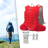 Maxbell Hydration Backpack Adjustable Hydration Pack for Outings Outdoor Backpacking Red