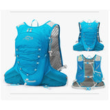 Maxbell Hydration Backpack Adjustable Hydration Pack for Outings Outdoor Backpacking Blue