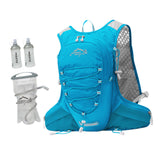 Maxbell Hydration Backpack Adjustable Hydration Pack for Outings Outdoor Backpacking Blue