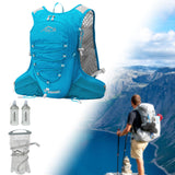 Maxbell Hydration Backpack Adjustable Hydration Pack for Outings Outdoor Backpacking Blue